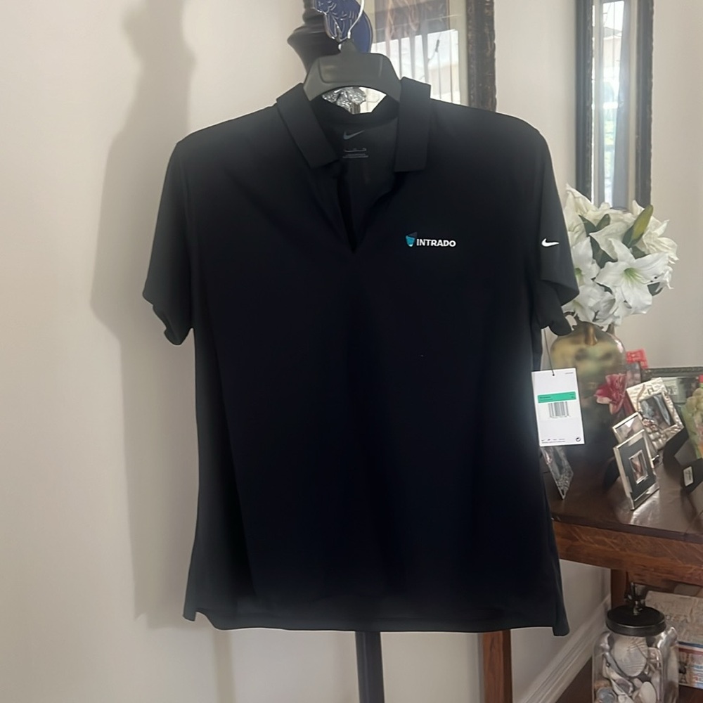 Nike NKDC1991 Ladies Dri-FIT Micro Pique 2.0 Polo - XL 1 Black and 1 Blue NWT